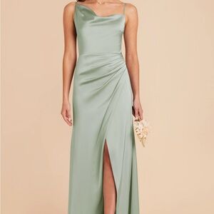 Birdy Grey One Shoulder Sage Dress